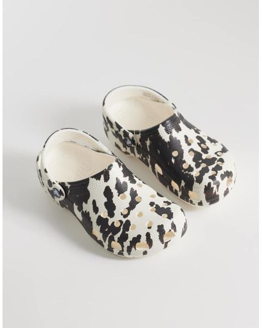 CROCSTM Brown Classic Animal Clogs