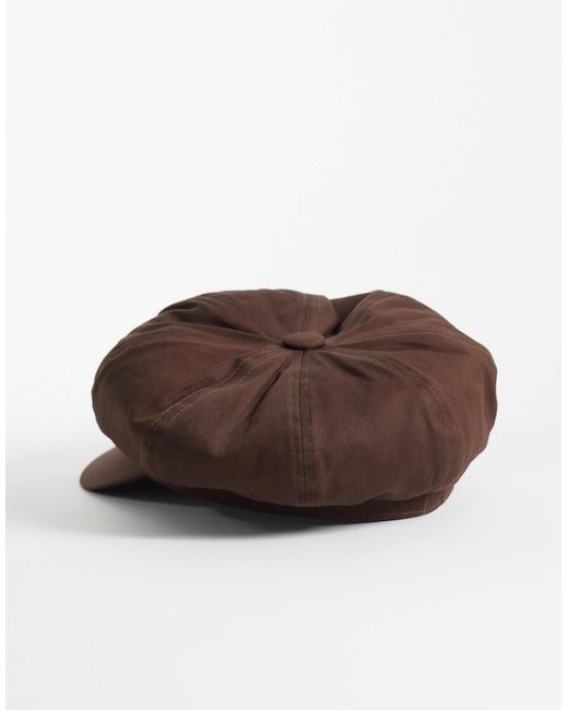 ASOS Brown – bakerboy-mütze