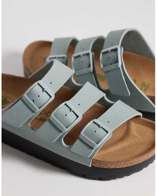 Birkenstock Blue Florida Iii Flex Platform