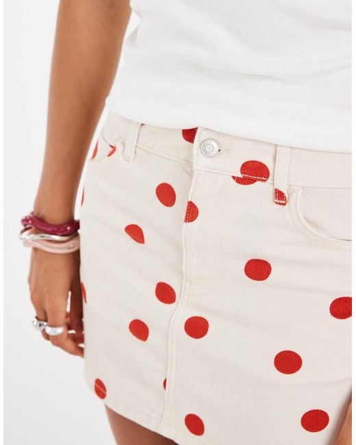 ASOS White Mini Skirt