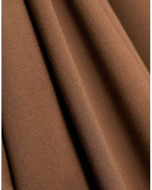 Pantalon cargo ample et élégant - marron ASOS pour homme en coloris Brown