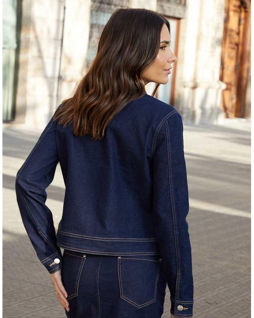 Threadbare Blue 'Rome' Classic Denim Jacket