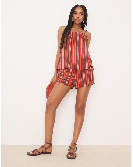 ASOS Red Trapeze Cami Top