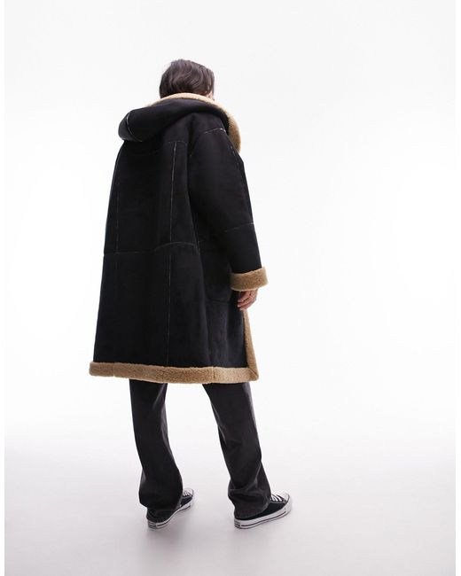 Topshop reversible cheap coat