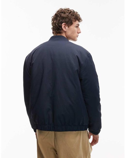 ASOS Blue Bomber Jacket for men