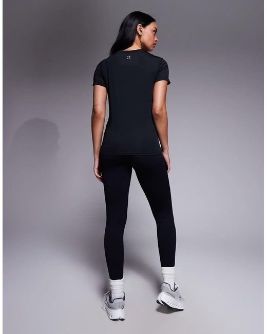 4505 Blue Maternity Seamless Rib Knit High Waist Gym leggings