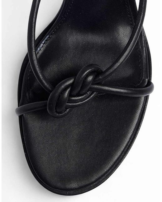 NA-KD Black Knot Detail Heels