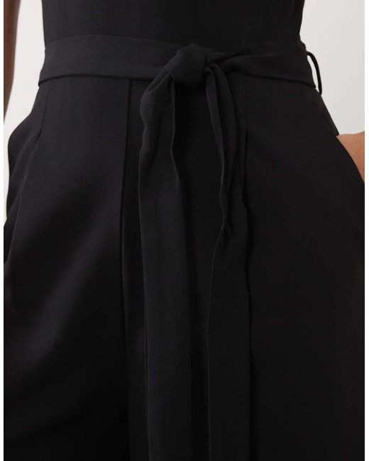 Mango Black Halterneck Jumpsuit