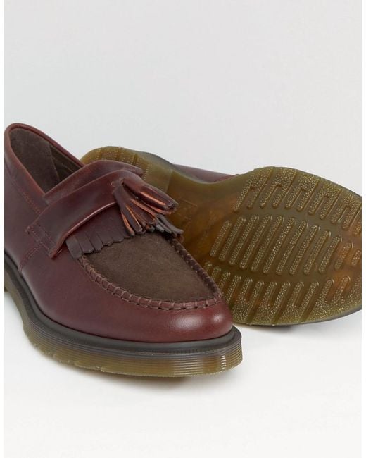 Dr martens adrian clearance brown