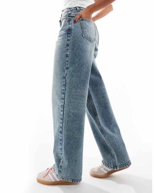 Miss Selfridge Blue Baggy Jean