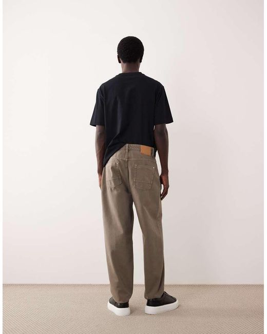 ASOS COLLECTIVE Natural Ac-b-251 Tapered Slim Fit Jeans for men