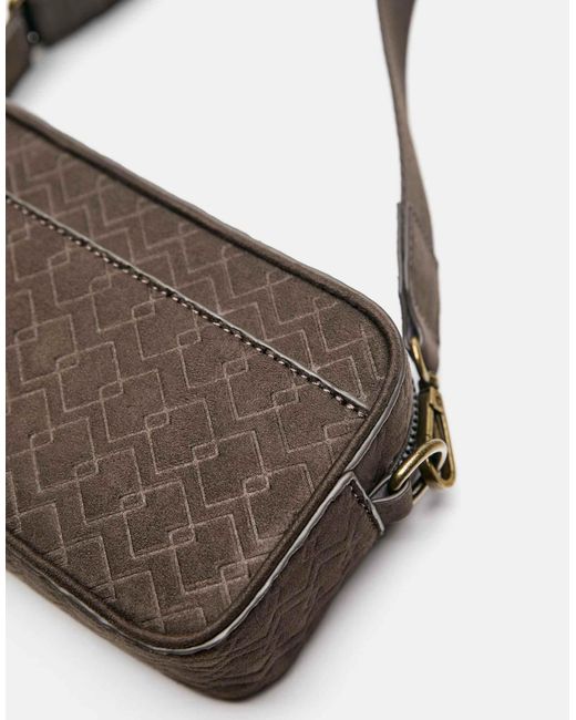 Pull&Bear – umhängetasche in Brown für Herren