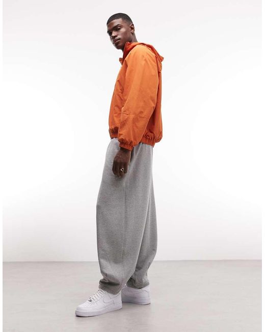 Nike Blue Club French Terry Oversized Joggers for men