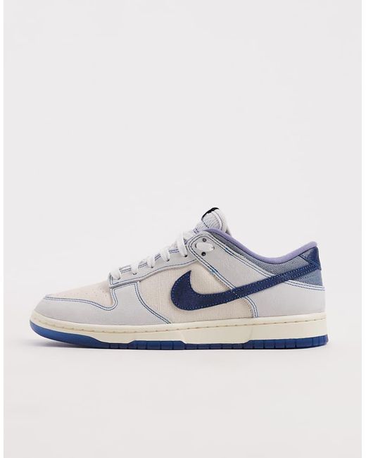 Nike Blue Dunk Low Sneakers for men
