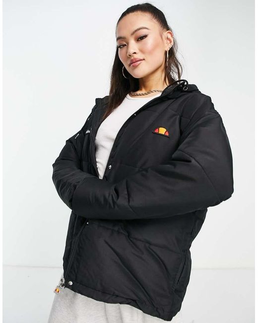 Ellesse Black Puffer Jacket