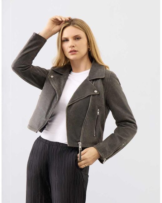Bolongaro Trevor Gray Real Leather Millie Biker