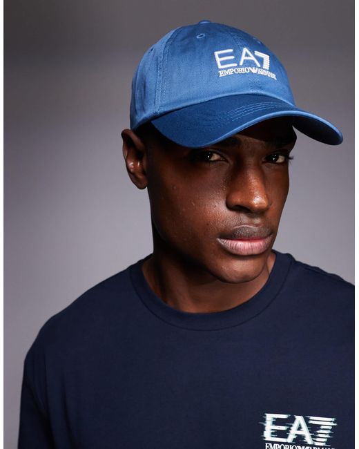 EA7 Armani – kappe in Blue für Herren