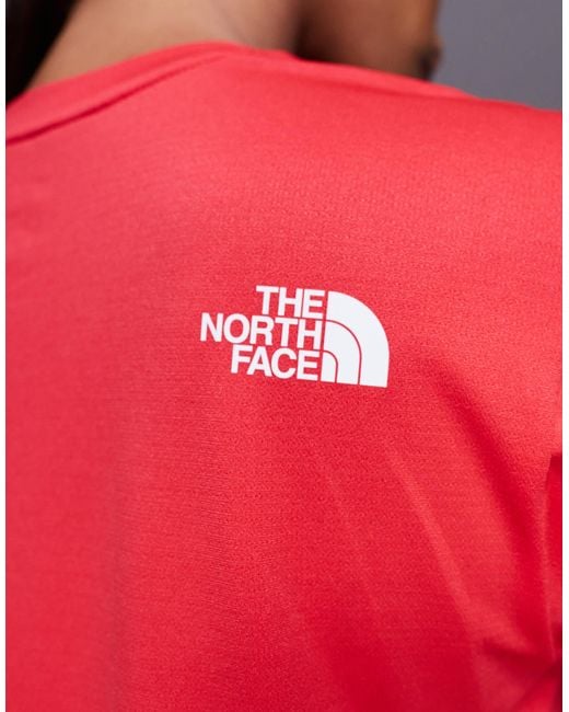 The North Face Red Flex Tee