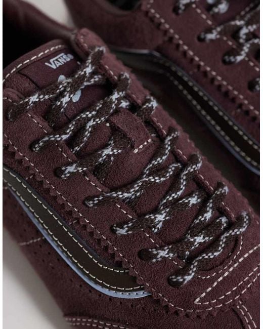Vans Purple Womens Super Lowpro Trainers