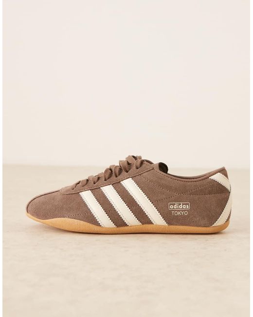 Adidas Originals Brown Tokyo Trainers for men