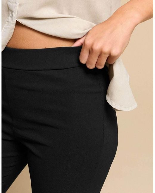 PixieGirl Natural Petite Cropped Trousers