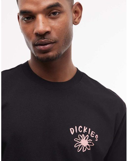 Dickies Black Cherry Fork Backprint T-shirt for men