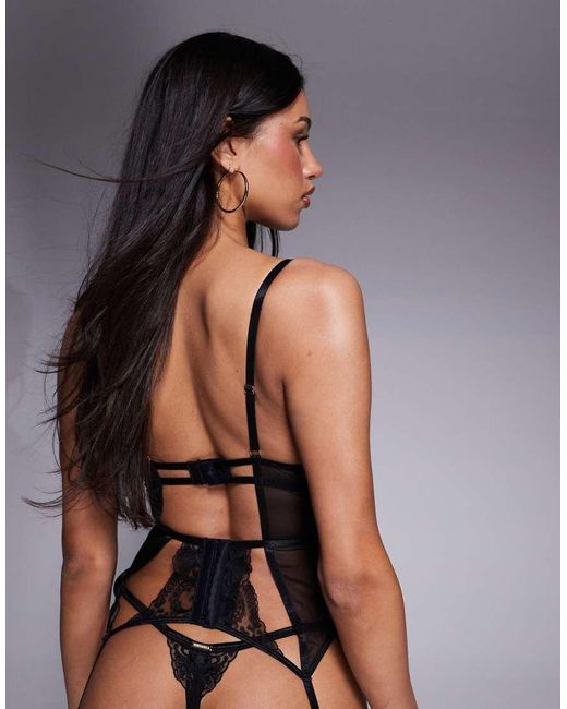 Bluebella Brown Marseille Wired Basque