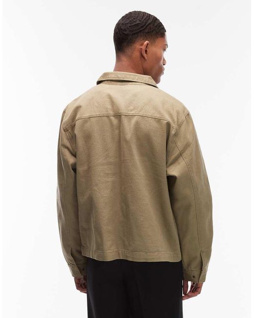 Vans Natural Mcavoy Zip Station Jacket for men