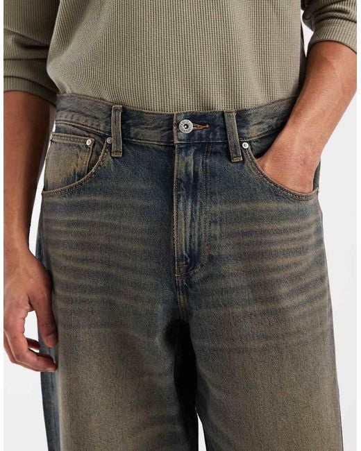 ASOS Natural baggy Jeans for men