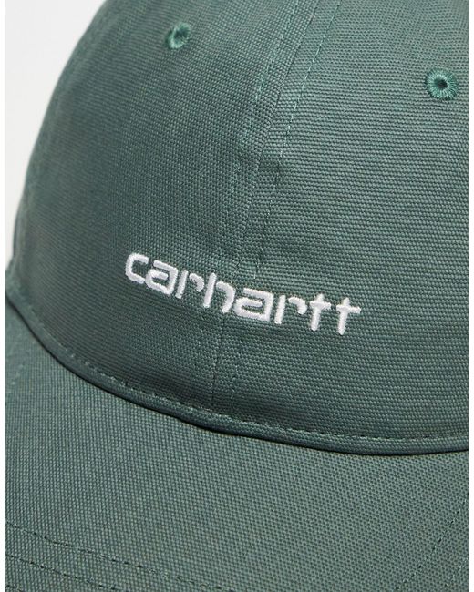 Cappellino con scritta di Carhartt in Green