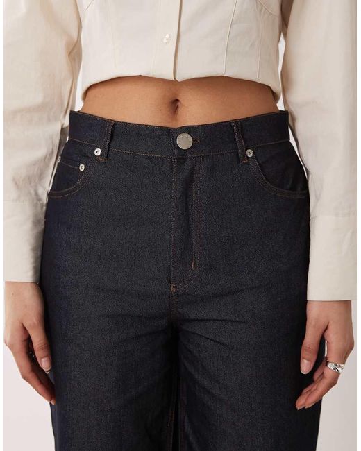 Glamorous Blue Low Rise baggy Jeans