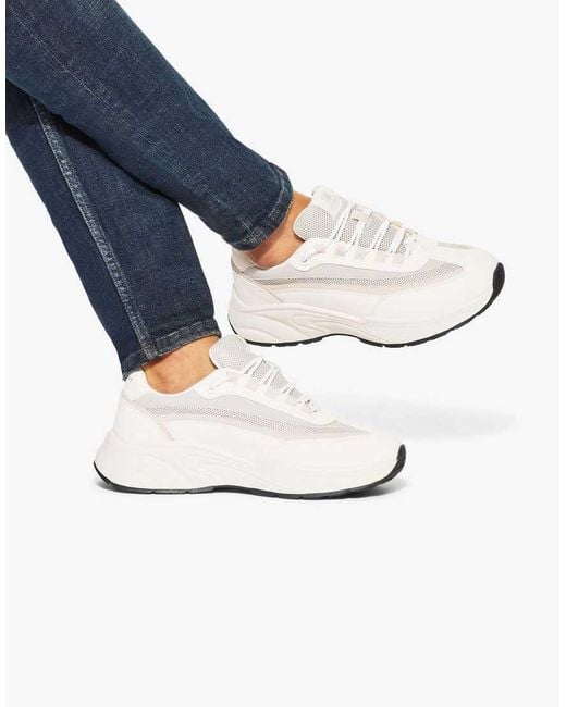 KG by Kurt Geiger White Leo Trainers for men