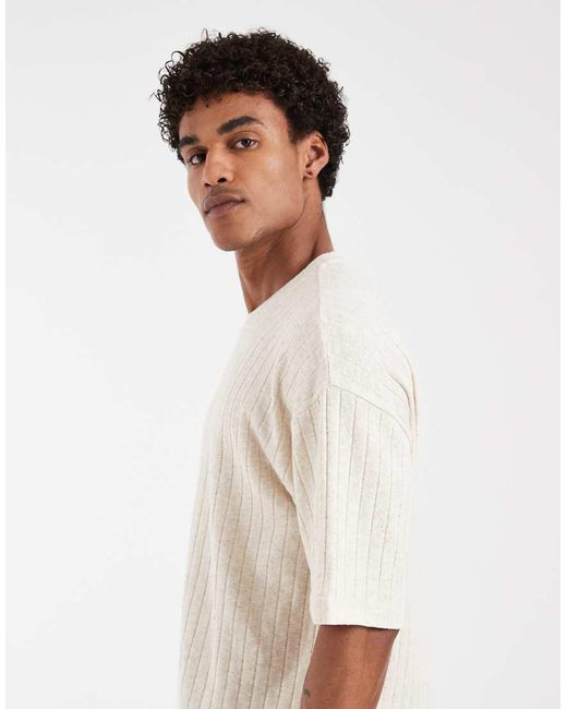 ASOS White Oversized T-shirt for men