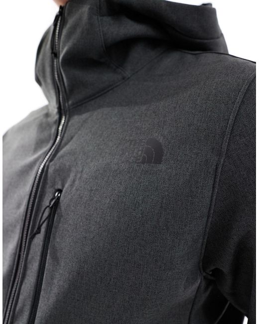 The North Face Black Apex Full Zip Hooded Jacket for men