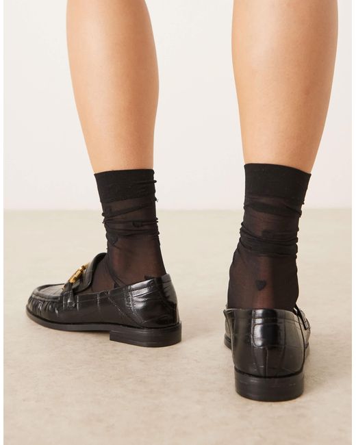 ASOS Black – melrose – loafer