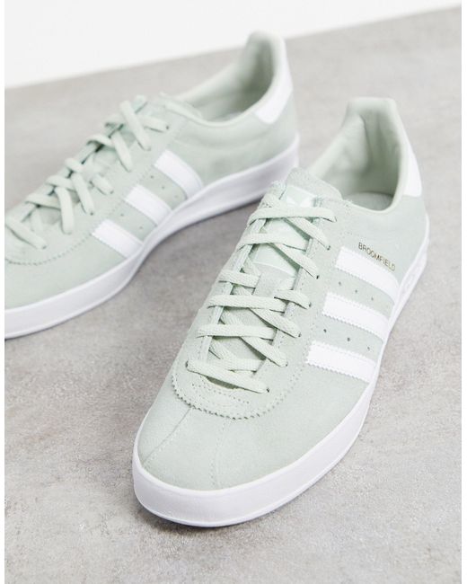 adidas Originals Rubber Broomfield - Sneakers Van Linnen in het Groen voor  heren - Lyst