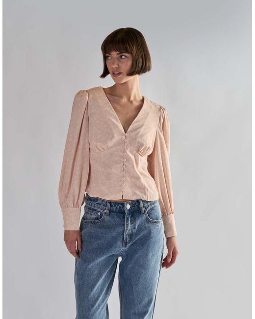 Glamorous Blue Long Sleeves Tops