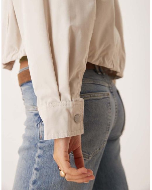 Abercrombie & Fitch Natural Clean Utility Jacket
