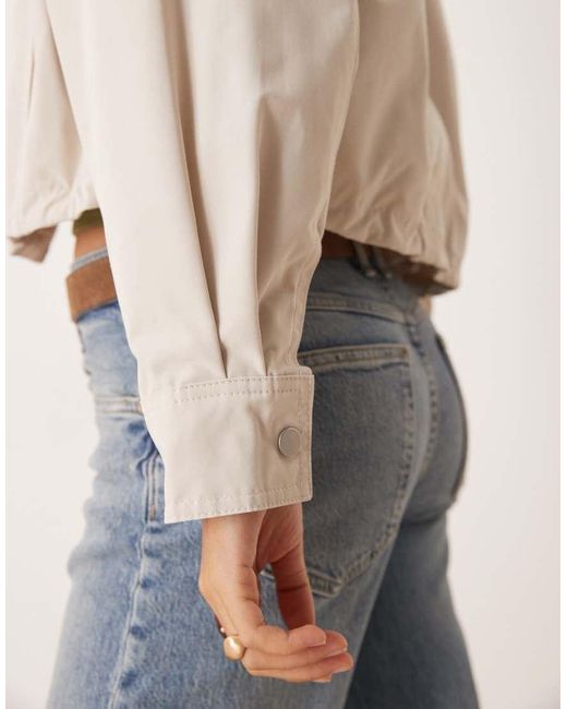 Giacca Multitasche di Abercrombie & Fitch in Natural