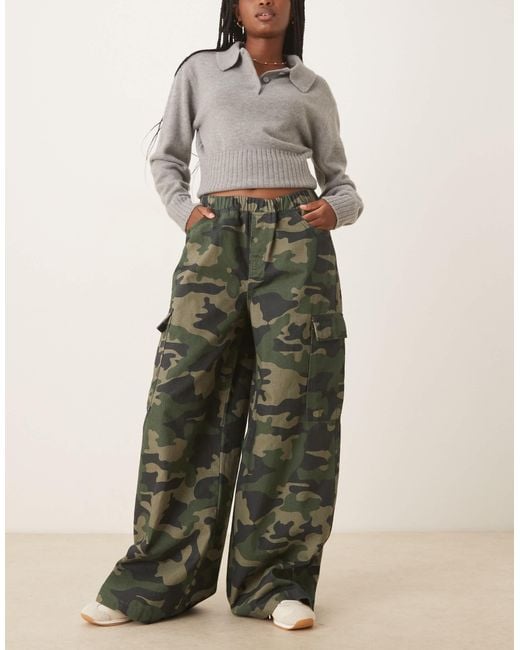 ASOS Natural jogger Style Cargo Pant