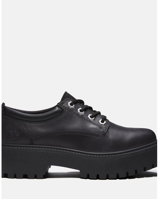Timberland Black Lace Up Shoe
