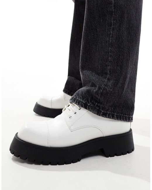 Chaussures chunky à lacets ASOS pour homme en coloris Black