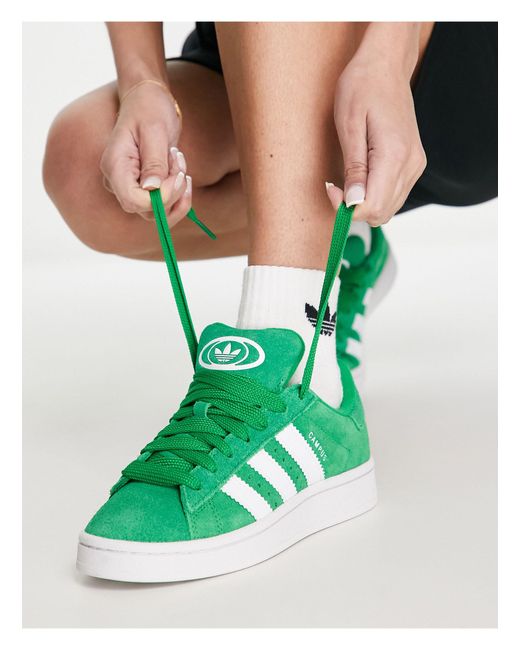 adidas Originals Campus 00s Sneakers in Green | Lyst