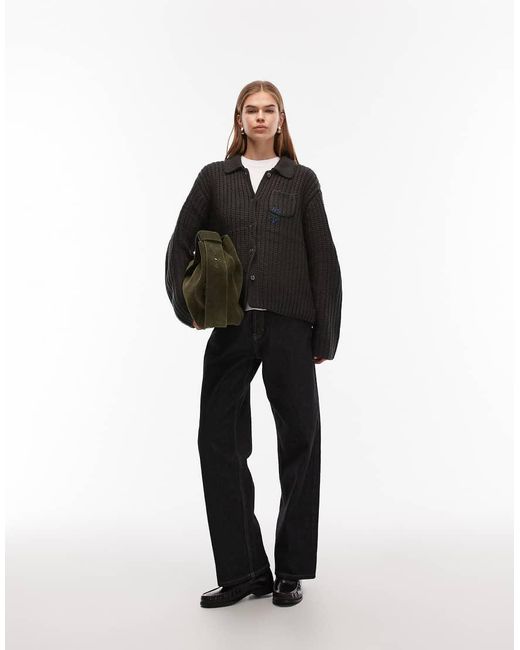 Obey Black Julian Knitted Jacket