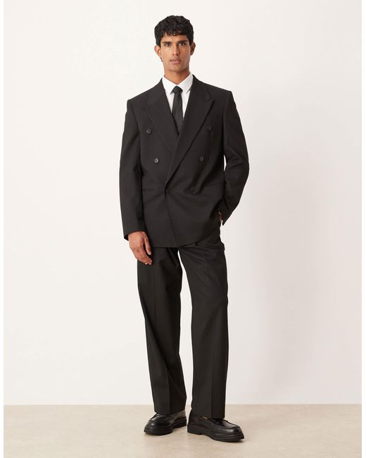ASOS Black Relaxed Suit Jacket for men