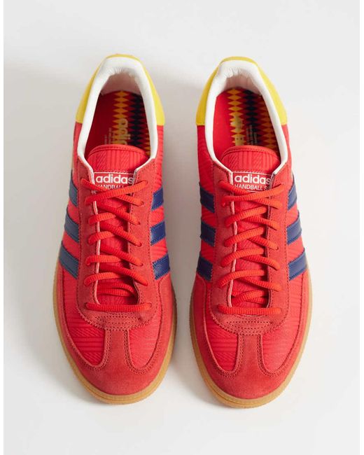 Adidas Originals Red Handball Spezial Trainers for men