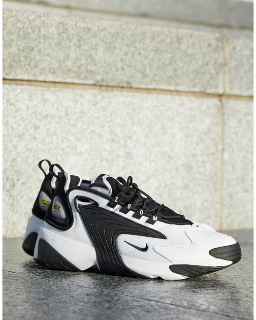 Nike Zoom 2k Trainers in White (Black 