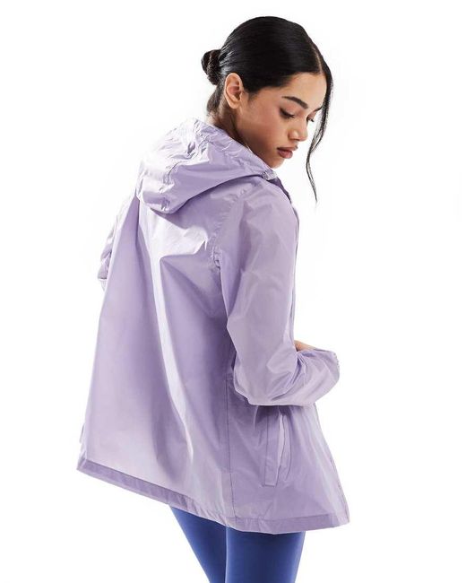 Regatta Purple Pack-It Iii Waterproof Rainwear Jacket