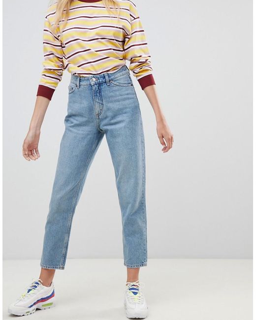 monki taiki high waist mom jeans monki taiki high waist mom jeans