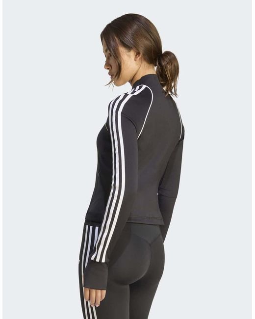 Adidas Originals Black Adidas Originals Sport Superstar Long Sleeve Top